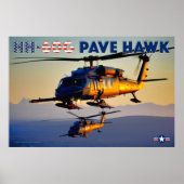 POSTER HH-60G PAVE HAWK (Devant)