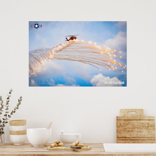 POSTER HH-60G PAVE HAWK (Cuisine)