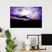 Poster HH-60H Secourt Hawk (Bureau à domicile)