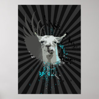 Poster hi-fi llama.