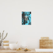 Poster hi-fi llama. (Cuisine)