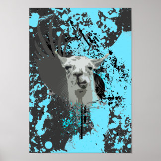 Poster hi-fi llama.