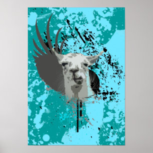 Poster hi-fi llama.
