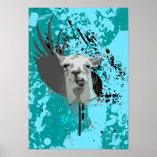 Poster hi-fi llama.