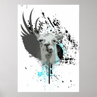 Poster hi-fi llama.
