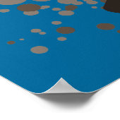 Poster hi-fi skateboard : bulles : (Coin)