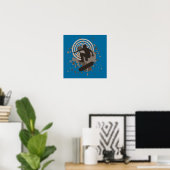 Poster hi-fi skateboard : bulles : (Bureau à domicile)