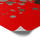 Poster hi-fi skateboard : bulles : (Coin)