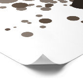 Poster hi-fi skateboard : bulles : (Coin)