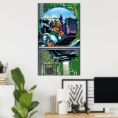 Poster Hi-Tech Guy (Bureau à domicile)