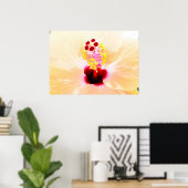 Poster Hibiscus (Bureau à domicile)