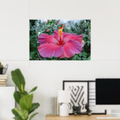 Poster Hibiscus (Bureau à domicile)