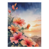 Poster Hibiscus (Devant)