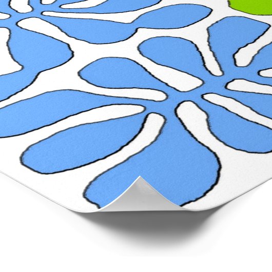 Poster Hibiscus, Matisse Hommage Leaf 2 (Coin)