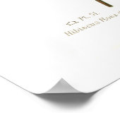 Poster Hibiscus Rosa-sinensis (Coin)