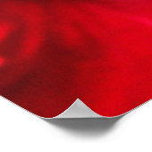 Poster Hibiscus rouge (Coin)