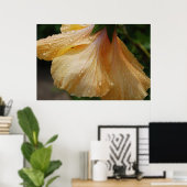 Poster HibiscusJaune75 (Bureau à domicile)