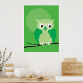 Poster hibou 3 (Cuisine)