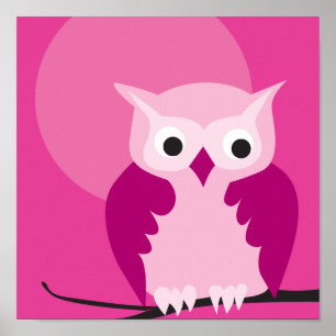 Poster hibou 9