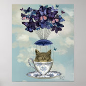 Poster Hibou Dans La Teacup (Devant)