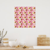 Poster Hiboux mignons (Cuisine)