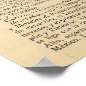 Poster Hidalgo, Mexique (Coin)