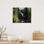 Poster Hidden Falls dans le parc national du Grand Teton (Cuisine)