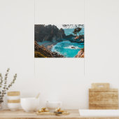Poster Hidden Falls – Sérénité Côtière (Cuisine)