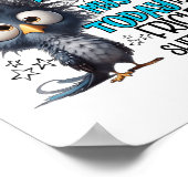 Poster Hier Est Une Histoire Demain Est Une Misère Aujour (Coin)