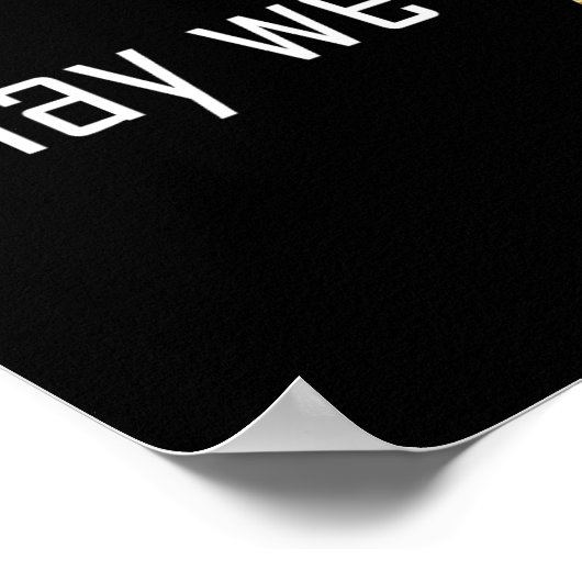 poster "Hier is voor sterke vrouwen" (Hoek)