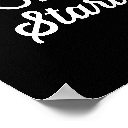 Poster Hier Vous Avez Dit Demain...Commencez Maintenant ! (Coin)