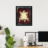 Poster Hiérarchie spirituelle (Bureau à domicile)