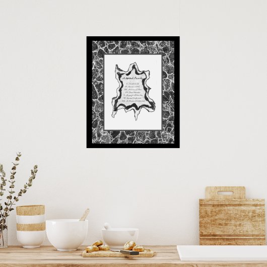 Poster Hiérarchie spirituelle (Cuisine)