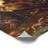 Poster Hieronymus Bosch - Enfer (Coin)