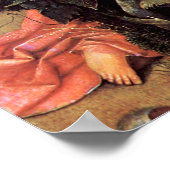 Poster Hiéronymus Bosch-Meditator St. Jean le Baptiste (Coin)