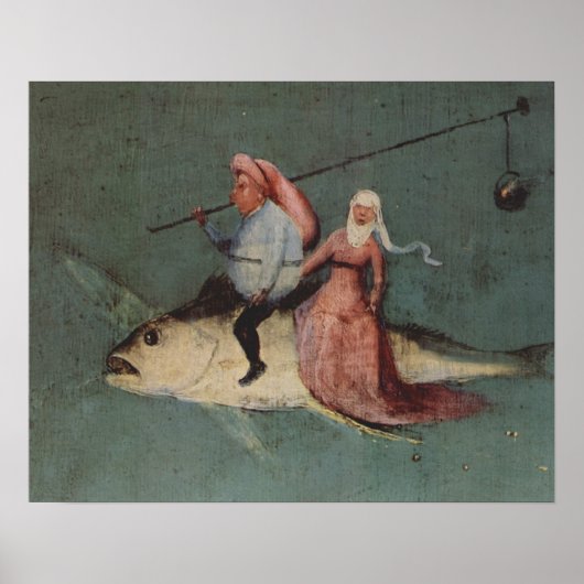 Poster Hieronymus Bosch peinture art (Devant)