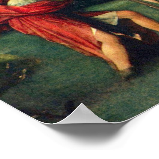 Poster Hieronymus Bosch-St Christopher (Coin)