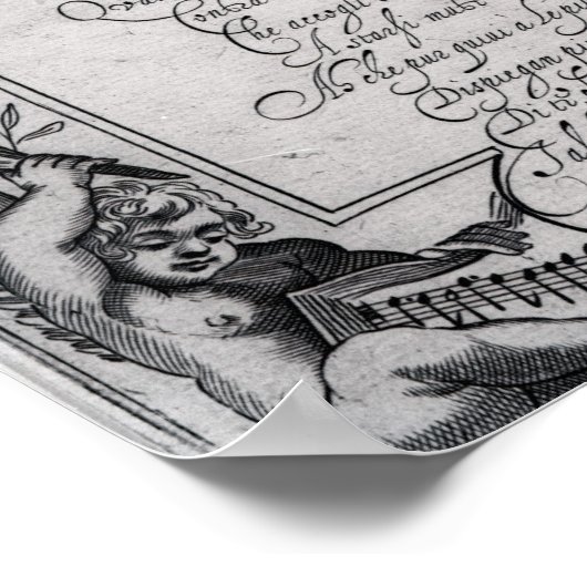 Poster Hieronymus Frescobaldi, gravé par Christian (Coin)