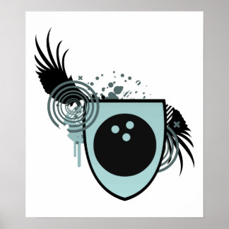 Poster hifi bowling crest