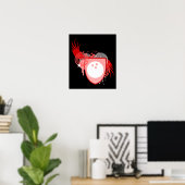 Poster hifi bowling crest (Bureau à domicile)