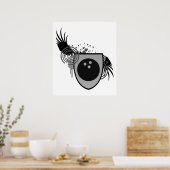 Poster hifi bowling crest (Cuisine)