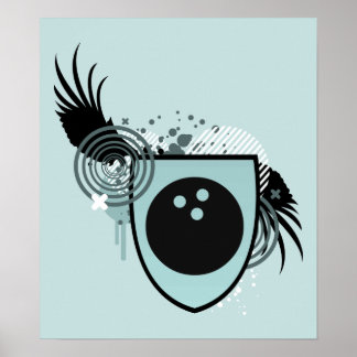 Poster hifi bowling crest