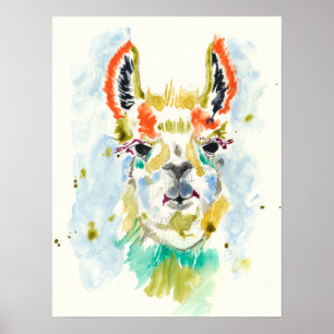 Poster Hifi Llama - portrait