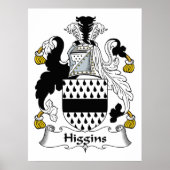 Poster Higgins Family Crest (Devant)