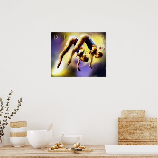 Poster High Dive (Cuisine)