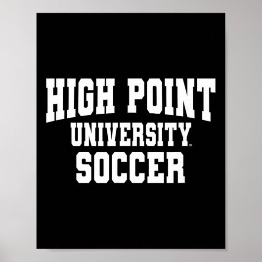 Poster High Point University Panthers Soccer Ncaa Hp23 (Devant)