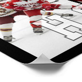 Poster High School Hockey Senior Night 6 Photo Collage (Coin)