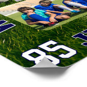Poster High School Soccer Team Sports Photo Collage (Coin)
