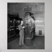 Poster High Tech à Wall Street, 1928 (Devant)