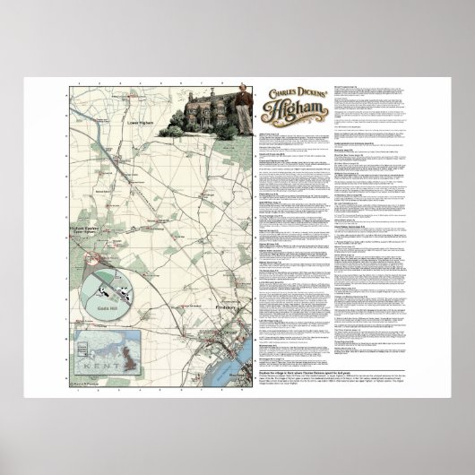 Poster Higham de Charles Dickens (Devant)